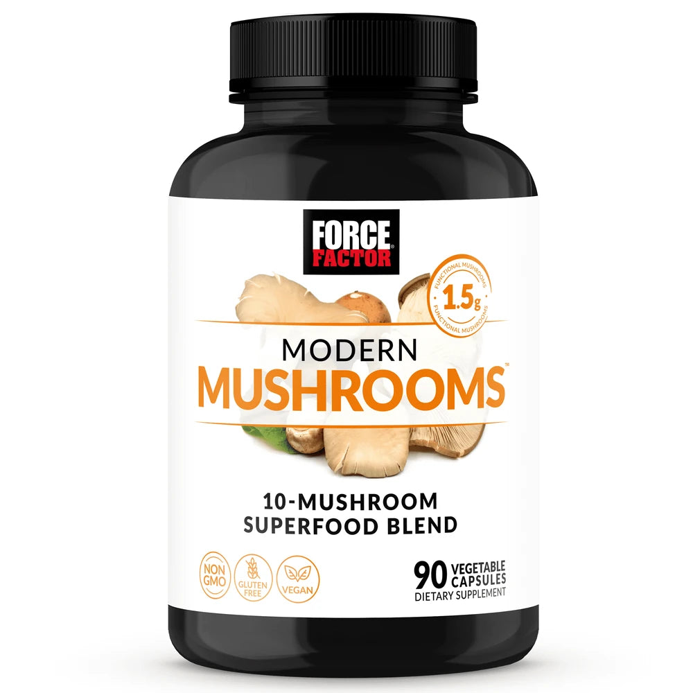 Modern Mushrooms Capsules Mushroom Complex with Lion s Mane Supplement 90 Caps 6.8 Oz (Pack of 24)
