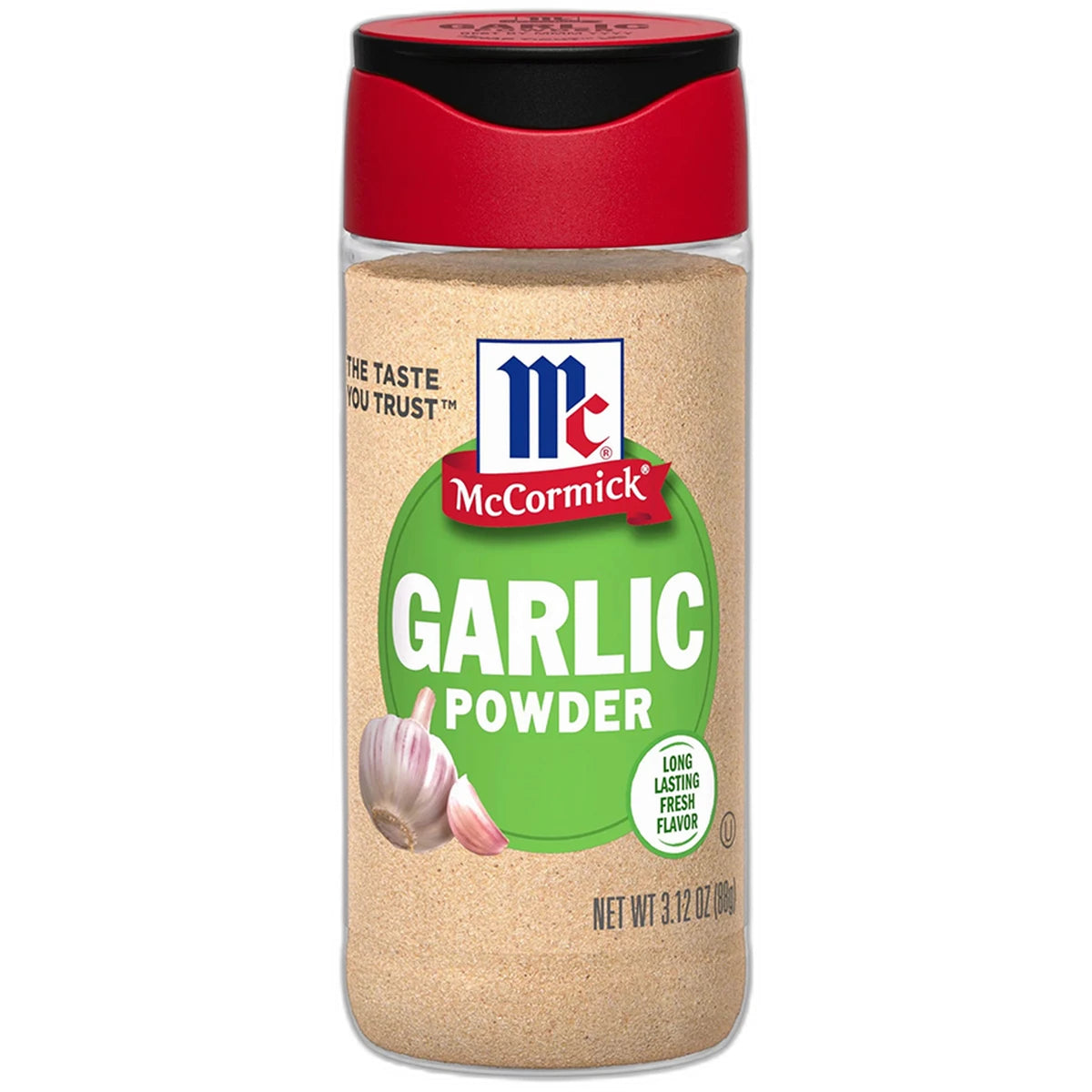 McCormick Garlic Powder 3.12Oz (Pack of 72)