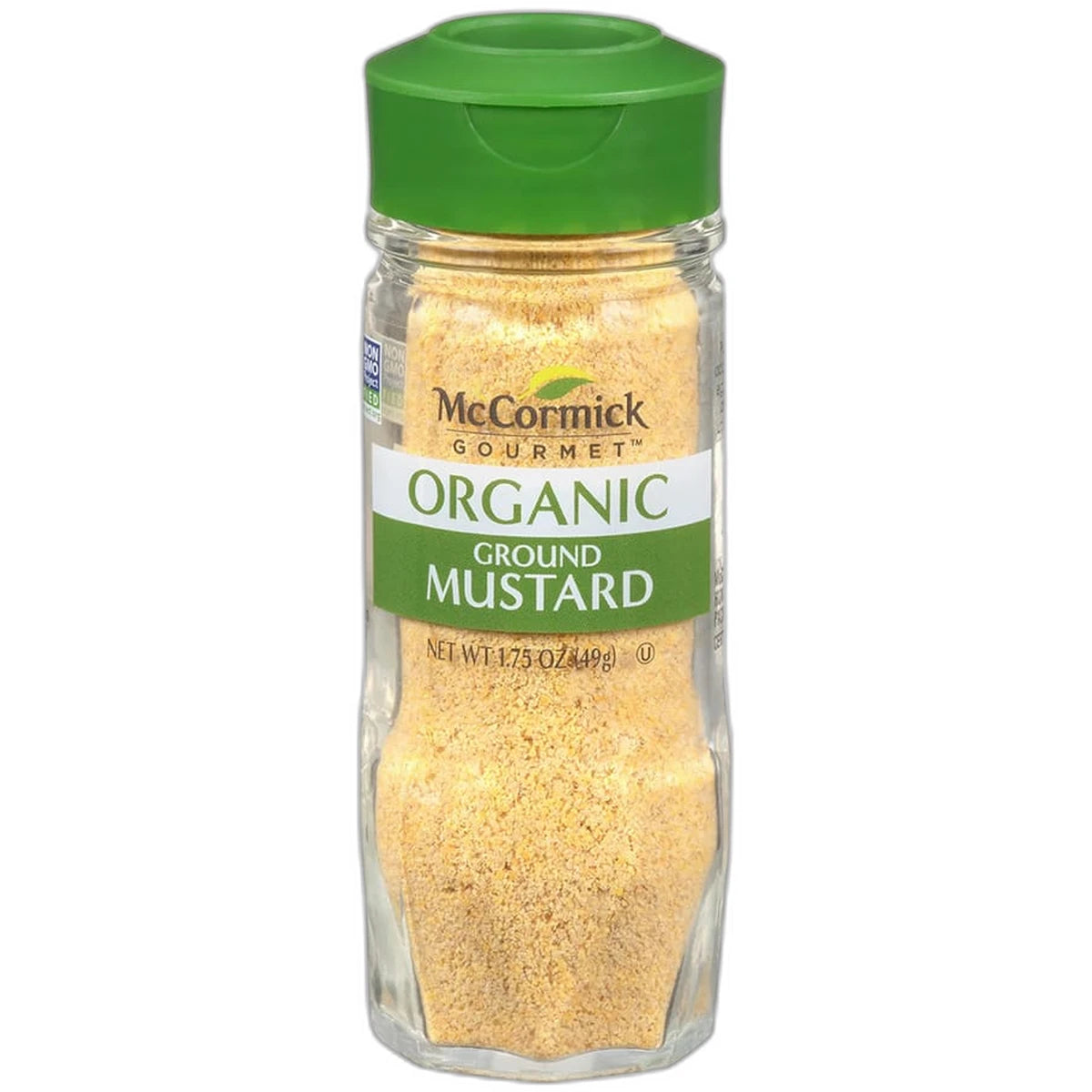 McCormick Gourmet Organic Ground Mustard 1.75Oz (Pack of 36)
