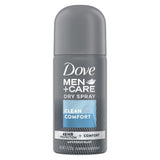 Dove Men+Care Antiperspirant Deodorant Dry Spray Clean Comfort 1Oz (Pack of 24)