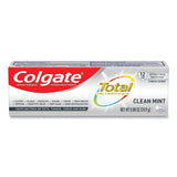 Colgate Total Clean Mint Toothpaste Whitening Travel Toothpaste 1 Pack 0.88 Oz (Pack of 24)
