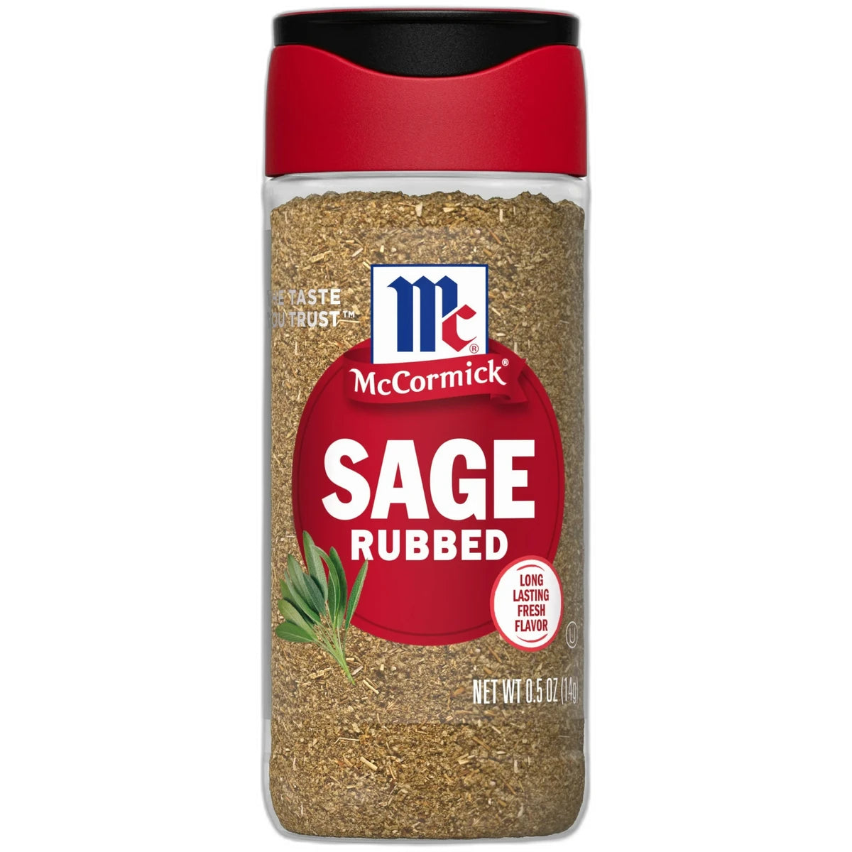 McCormick Rubbed Sage 0.5Oz (Pack of 72)