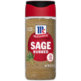 McCormick Rubbed Sage 0.5Oz (Pack of 72)