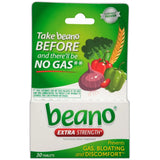 Beano Food Enzyme Dietary Supplement Tablets30 Each 0.96oz (Pack of 24)