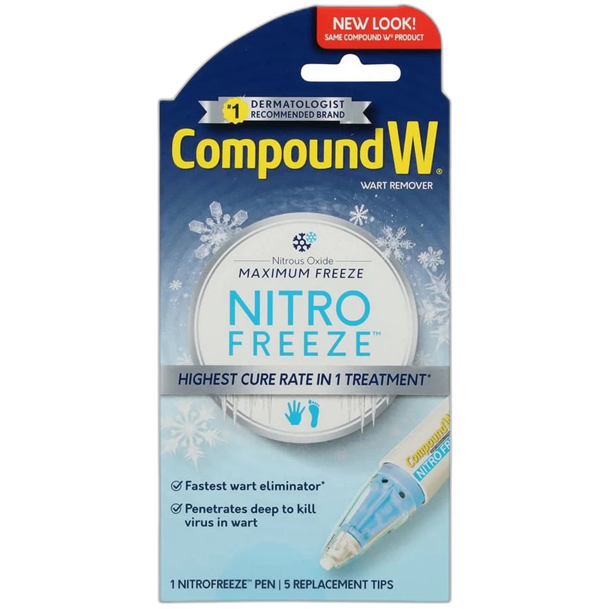 Compound W Nitrofreeze Wart Removal System 1 Kit 3.52oz (Pack of 12)