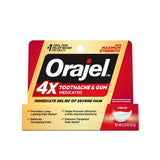 Orajel 4X For Toothache & Gum Pain: Severe Cream Tube 0.33- From #1 Oral Pain 0.33 Oz (Pack Of 24)