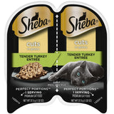 Sheba Wet Cat Food Cuts In Gravy Tender Turkey Entree 2.6 Oz (Pack of 24)