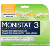 Monistat 3 Vaginal Antifungal Three-Day Treatment Cream Kit 3.52oz(Pack of 12)