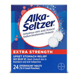 Alka-Seltzer Effervescent Extra Strength - 24 Tablets, (B073V3NZQW) 4 Oz (Pack of 30)