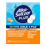 Alka-Seltzer Plus Powerfast Fizz Severe Cold & Flu Medicine Citrus Effervescent (Pack of 30)