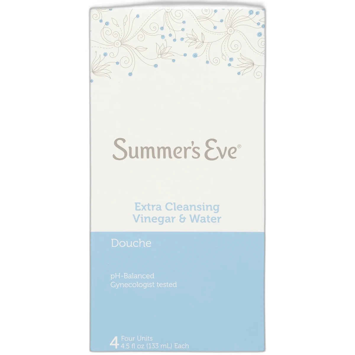 Summers Eve Douche Extra Cleansing Vinegar And Water4 Ea 4.5oz (Pack of 6)