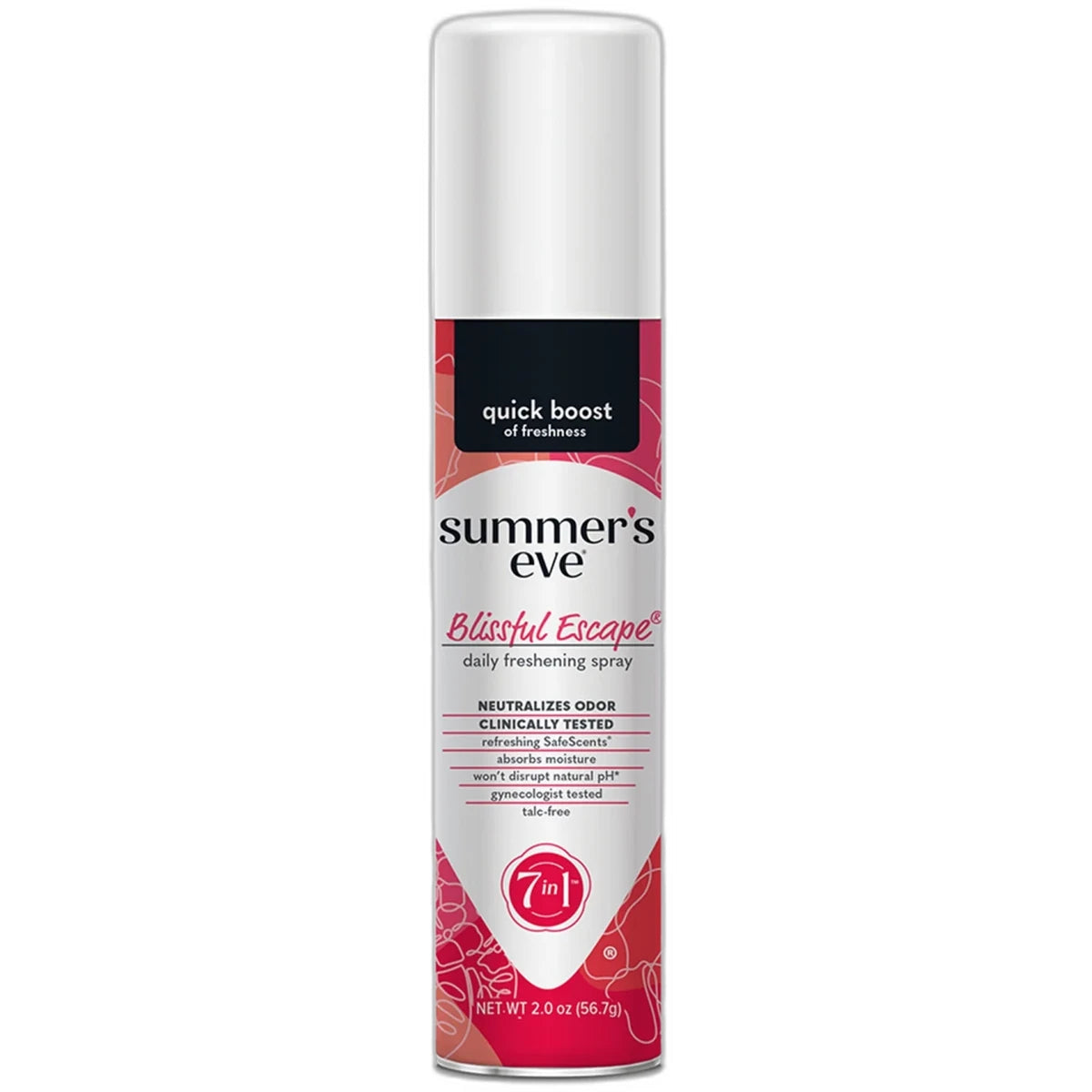 Summer's Eve Feminine Deodorant Freshening Spray Blissful Escape 2 FlOz (Pack of 24)