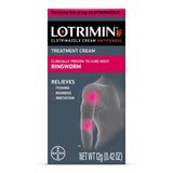 Lotrimin Antifungal Cream For Ringworm Care 0.42 Oz (Pack Of 36)
