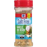 McCormick Salt & Gluten Free Garlic & Herb Seasoning - 4.37oz (Pack of 36)