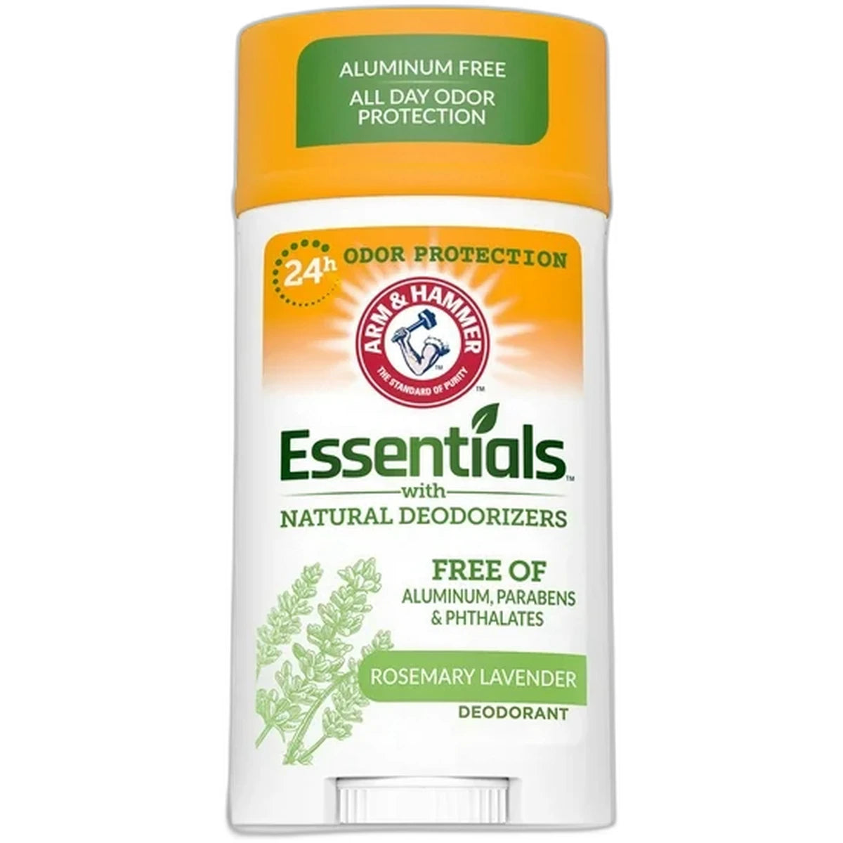Arm & Hammer Essentials Deodorant Fresh Rosemary Lavender 2.5Oz (Pack of 12)