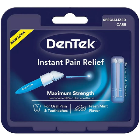 Dentek Pain Relief Kit For Oral Pain + Toothaches - 50 Treatments 0.11 Oz (Pack Of 36)