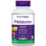 Natrol Melatonin 10Mg Maximum Strength Fast Dissolve Sleep Aid Tablets Strawberry 2.08oz (Pack of 12)