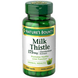 Milk Thistle 175 Mg Standardized Extract Capsules By Natures Bounty 0.32Oz (Pack Of 24)