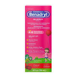 Children's Benadryl Allergy Liquid, Cherry, 4 fl Oz (Pack of 36)