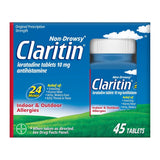 Claritin 24 Hour Non-Drowsy Allergy Medicine Loratadine Antihistamine Tablets (Pack of 36)