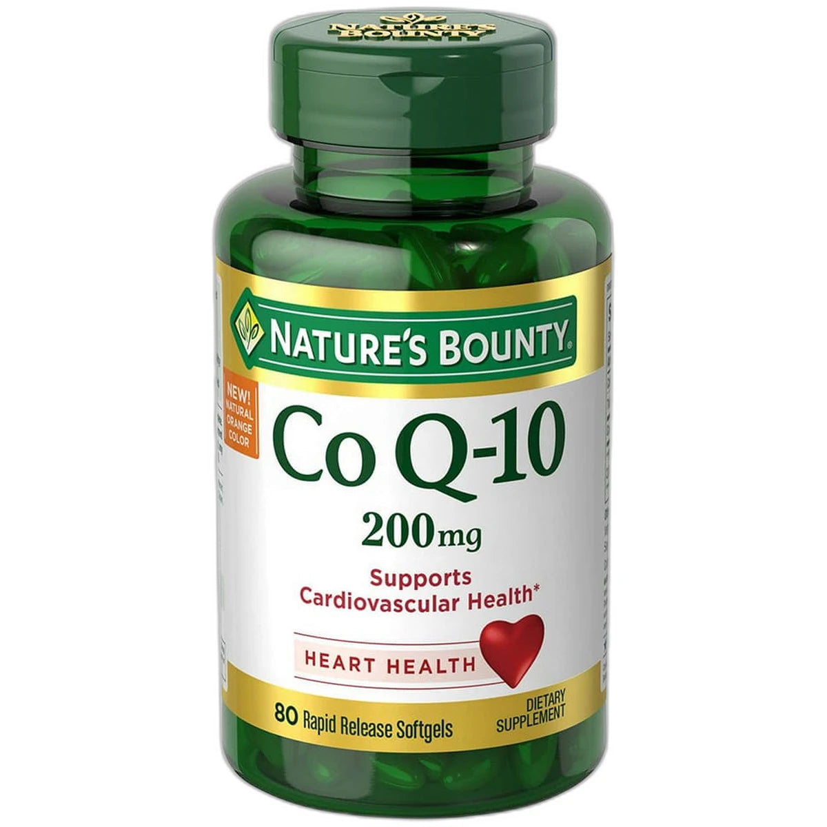 Natures Bounty Co Q-10 200 Mg Softgels Dietary Supplements 2.56Oz (Pack of 24)