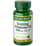 Natures Bounty Evening Primrose Oil 1000 Mg Softgels 3.36Oz (Pack of 24)
