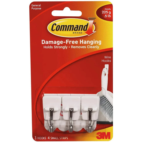 3M - Command Strips Utensil Hooks 3.00 ct (Pack of 36)