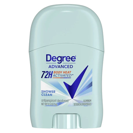 Degree Dry Protection Antiperspirant Deodorant Shower Clean, Travel Size, 0.5 oz (Pack of 36)