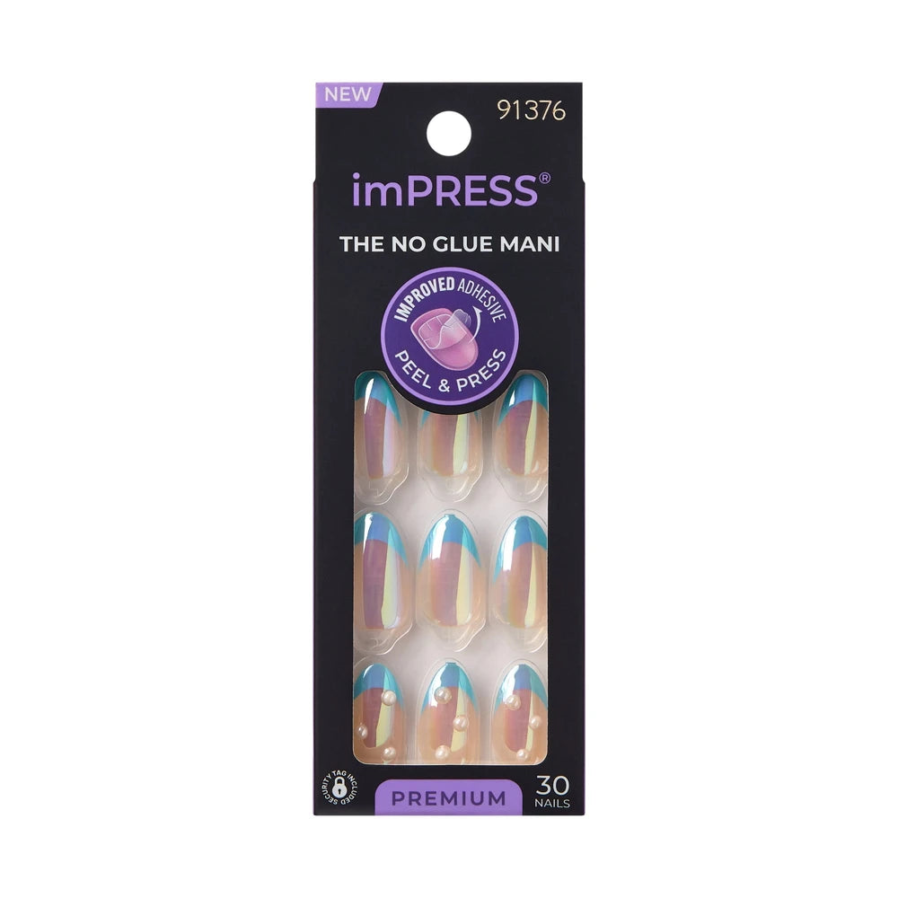 imPRESS Press-On Manicure Fake Nails - Best Life (Pack of 36)
