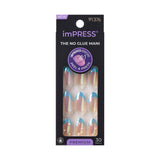 imPRESS Press-On Manicure Fake Nails - Best Life (Pack of 36)