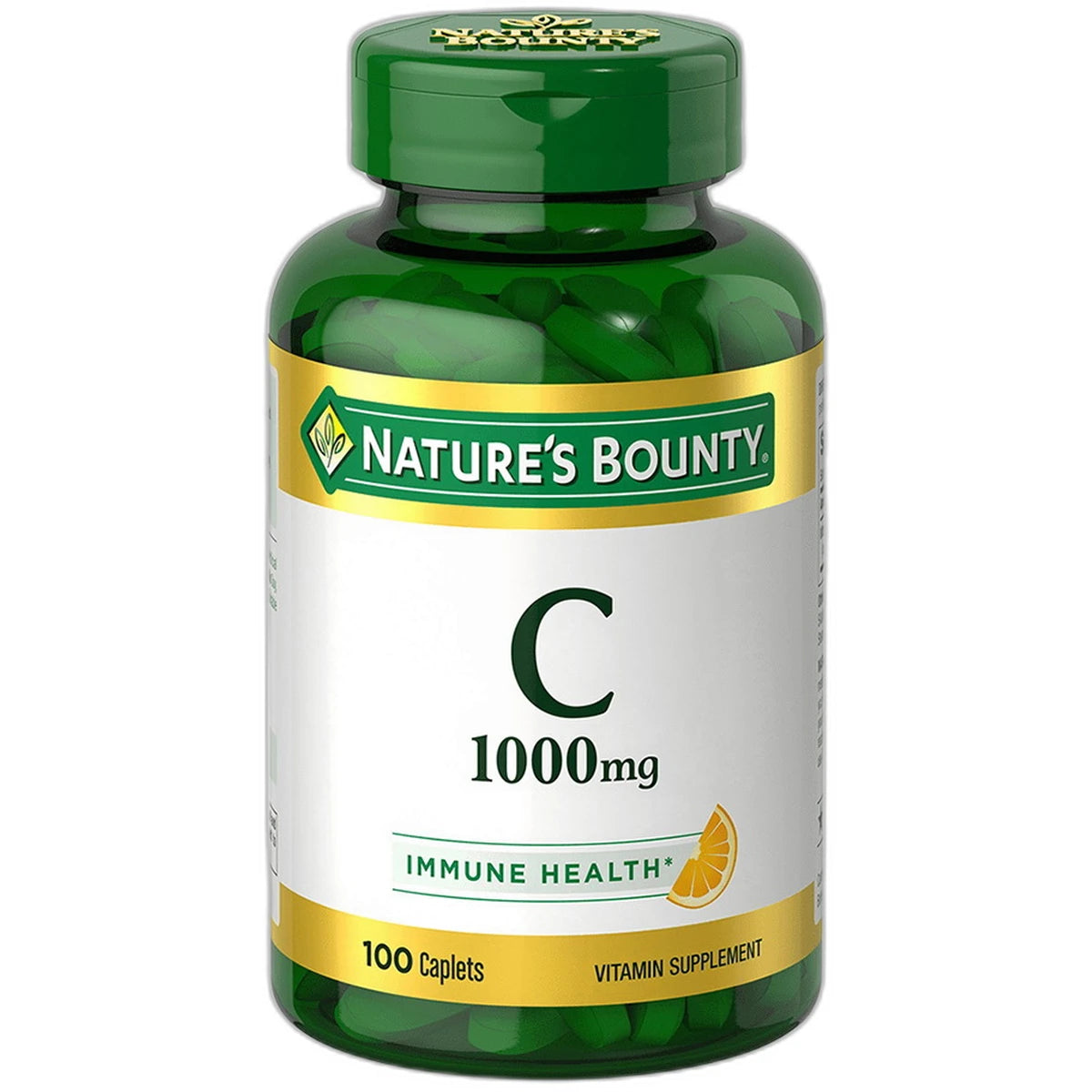 Natures Bounty Pure Vitamin C 1000Mg Caplets 4.8Oz (Pack of 24)