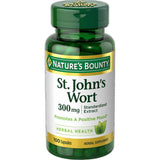 Natures Bounty St.Johns Wort 300 Mg Hypericin Capsules100 Ea 2.4Oz (Pack of 24)