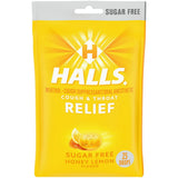 Halls Relief Honey Lemon Sugar Free Cough - 25 Ct (Pack of 48)