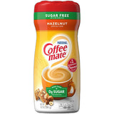 Nestle Coffee Mate Sugar Free Hazelnut Coffee Creamer 10.2Oz (Pack of 6)