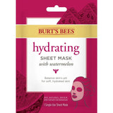 Burt s Bees Hydrating Sheet Mask Watermelon 1 Count (Pack of 48)