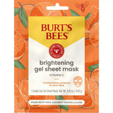 Burts Bees Brightening Biocellulose Gel Face Mask with Mandarin Extract Single U (Pack of 48)