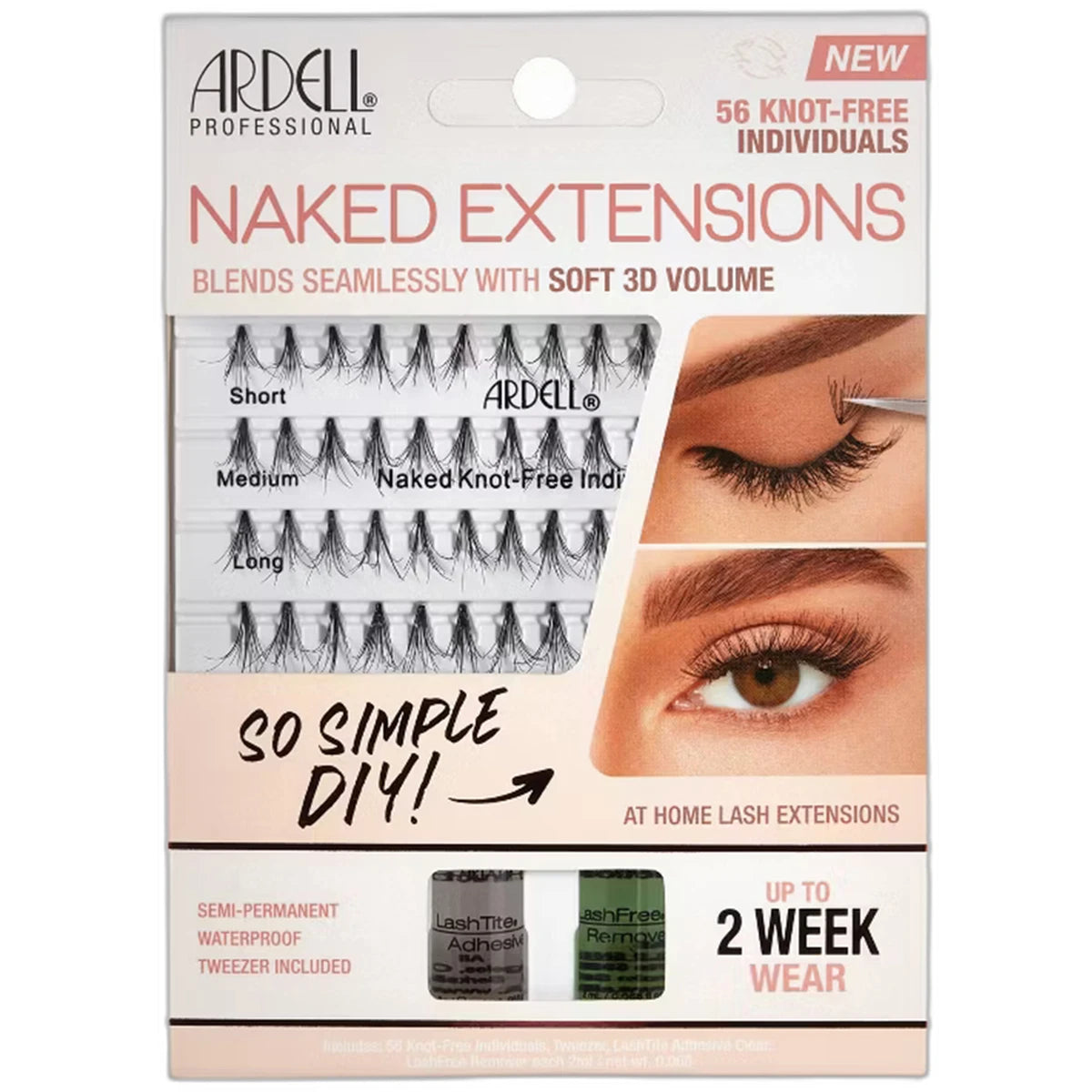 Ardell Naked False Eyelash Extension Kit (Pack of 36)