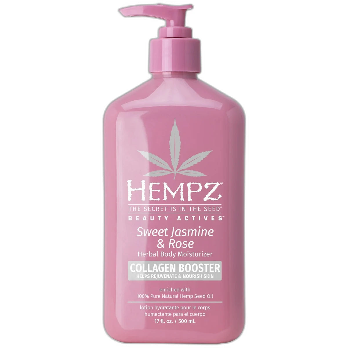 Hempz Body Moisturizer Sweet Jasmin And Rose 17Oz (Pack of 12)