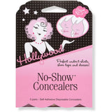 Hollywood Fashion Secrets Tape No Shows Disposable Self Adhesive Nipple Concealers Nude 5 Pairs 0.63Oz (Pack Of 24)