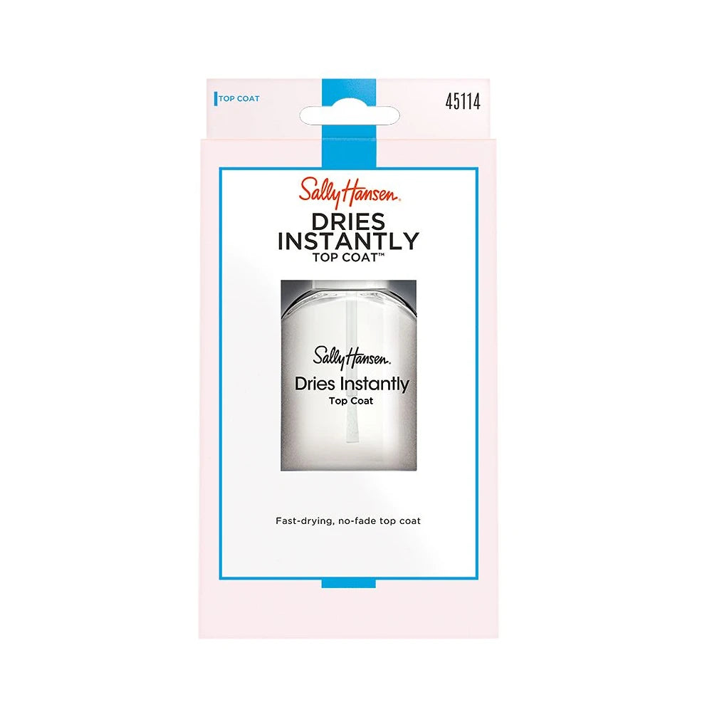 Sally Hansen Treatment Dries Instantly Top Coat Nail Polish 0.45 Oz (Pack of 48)