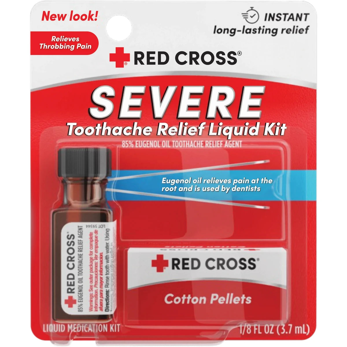 Red Cross Complete Medication Kit For Toothache1 Ea 0.1Oz (Pack Of 36)