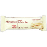 Think Thin High Protein Meal Alternative Nutrition Bar White Chocolate 2.1Oz (Pack of 120)
