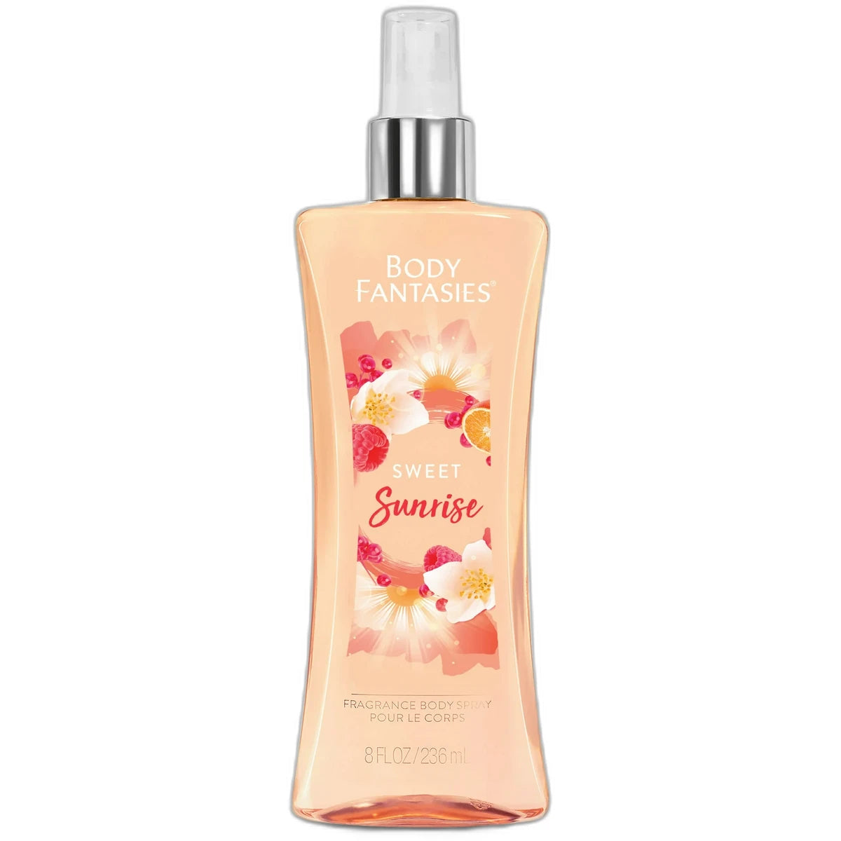 Body Fantasies Signature Fragrance Body Spray Sweet Sunrise Fantasy 8Oz (Pack of 12)