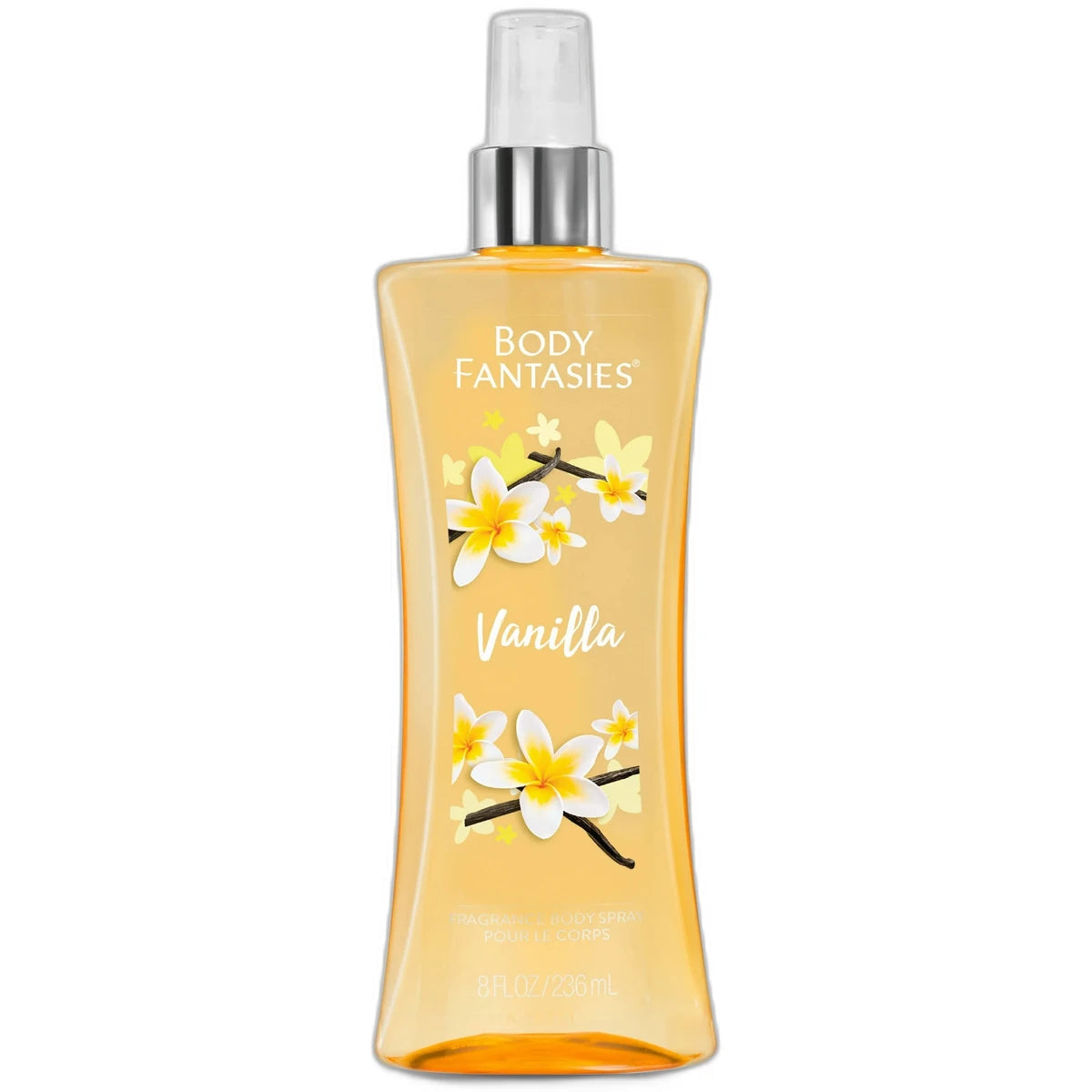 Body Fantasies Signature Fragrance Body Spray Vanilla 8Oz (Pack of 12)