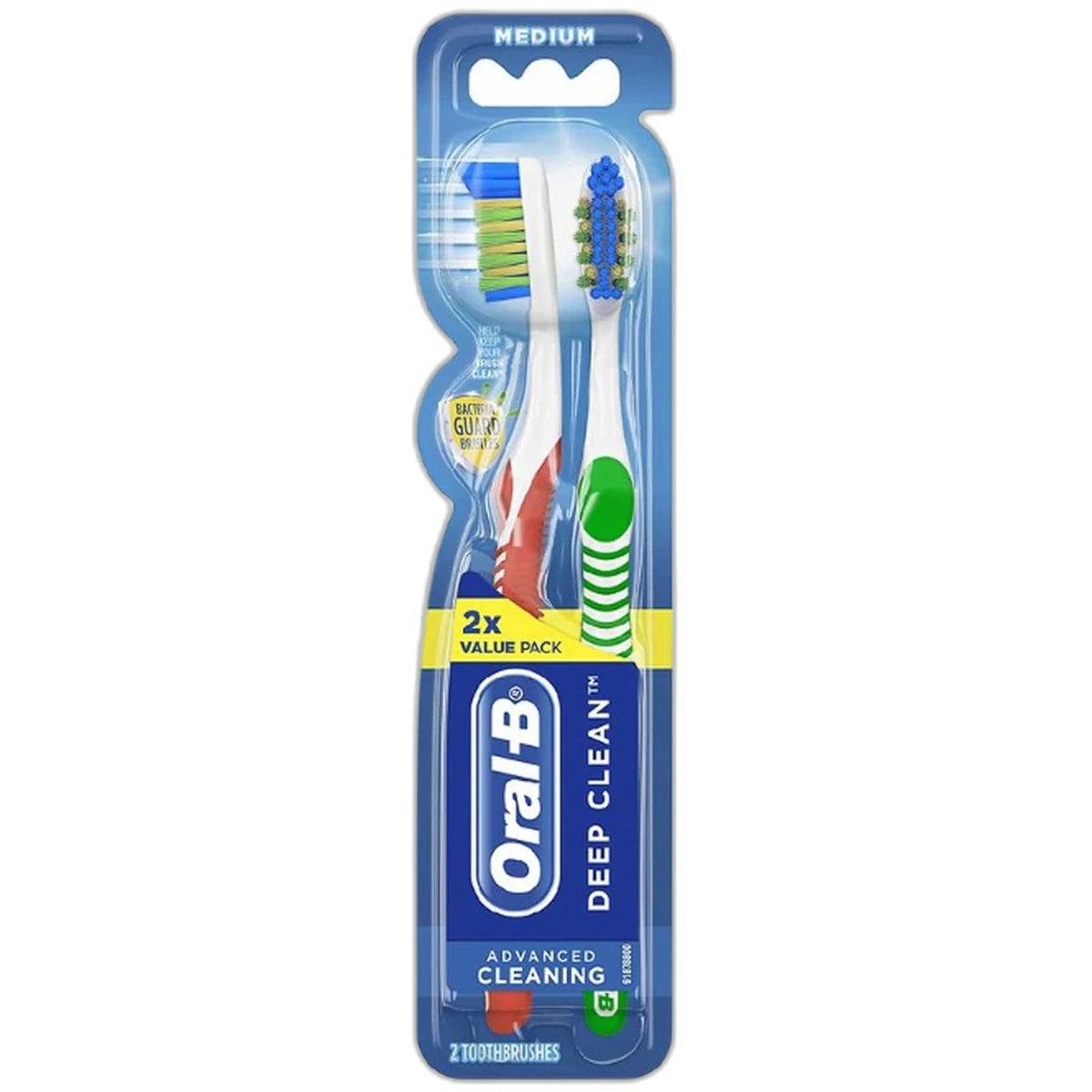 Oral B Complete Deep Clean Manual Toothbrush Soft Bristle 1.44Oz(Pack of 72)