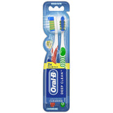 Oral B Complete Deep Clean Manual Toothbrush Soft Bristle 1.44Oz(Pack of 72)