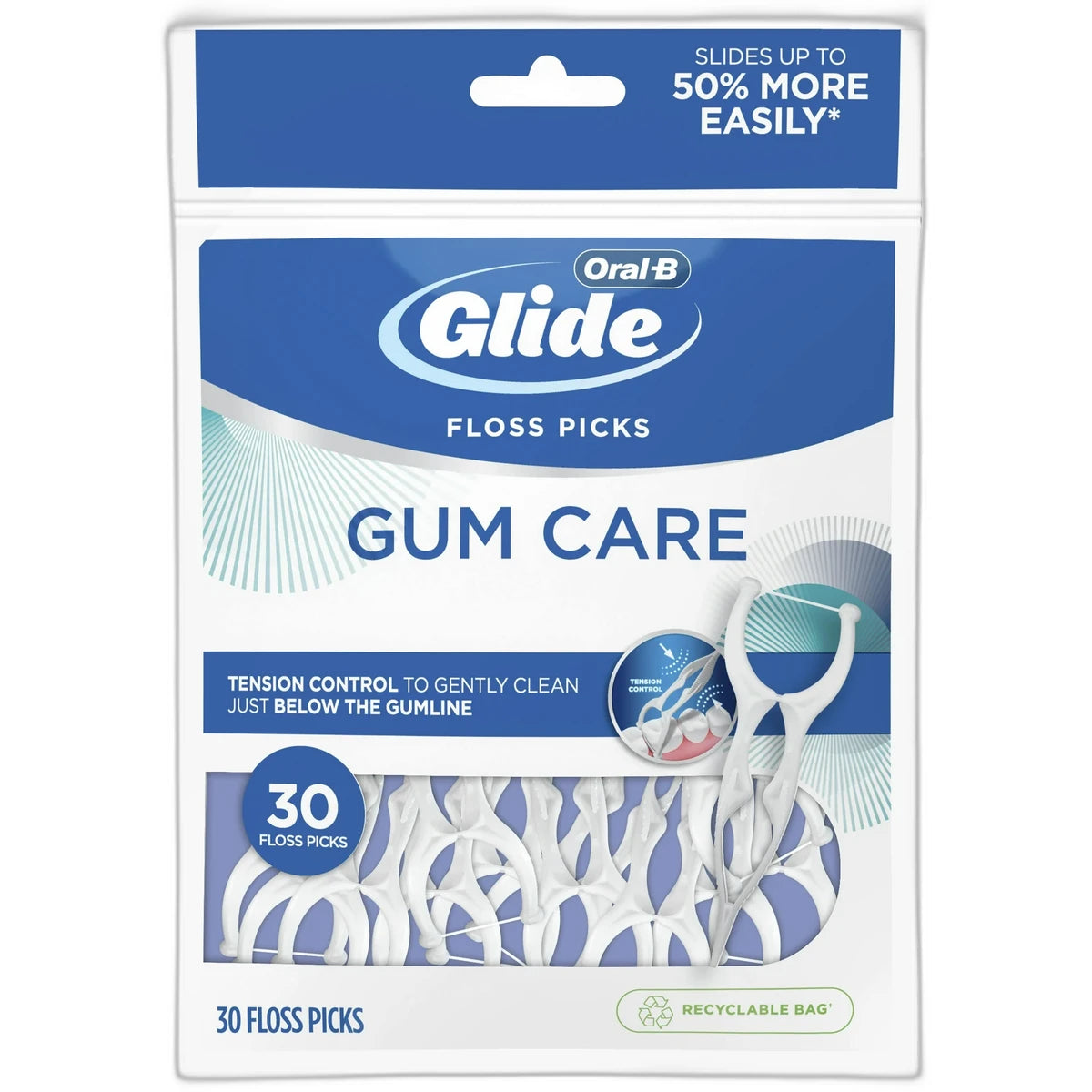 Oral-B Glide Pro Health Deep Clean Angle Floss Picks 1.76Oz(Pack of 48)