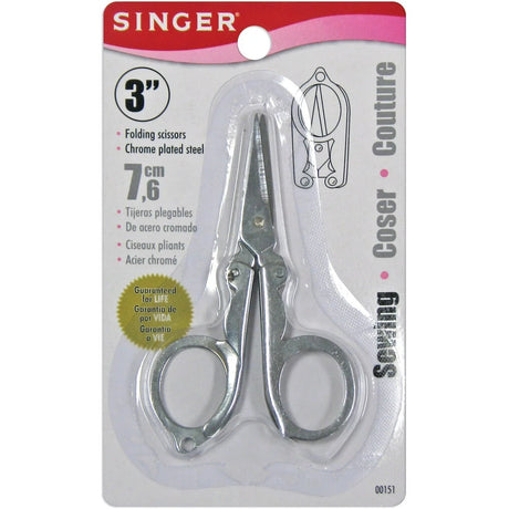 Singer Singer Folding Scissors 3 0.7 Oz (Pack of 72)