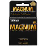 Trojan Magnum Lubricated Latex Condoms0.64oz (Pack of 48)