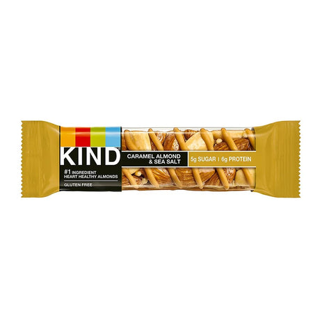 KIND Caramel Almond & Sea Salt Bar, 1.4 Oz (Pack of 72)